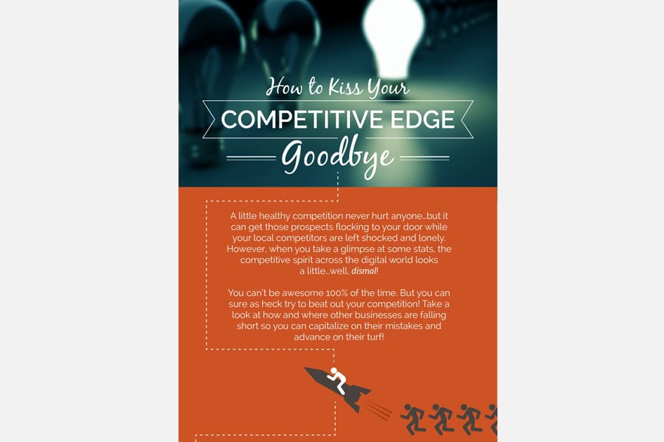 How to Kiss Your Competitive Edge Goodbye